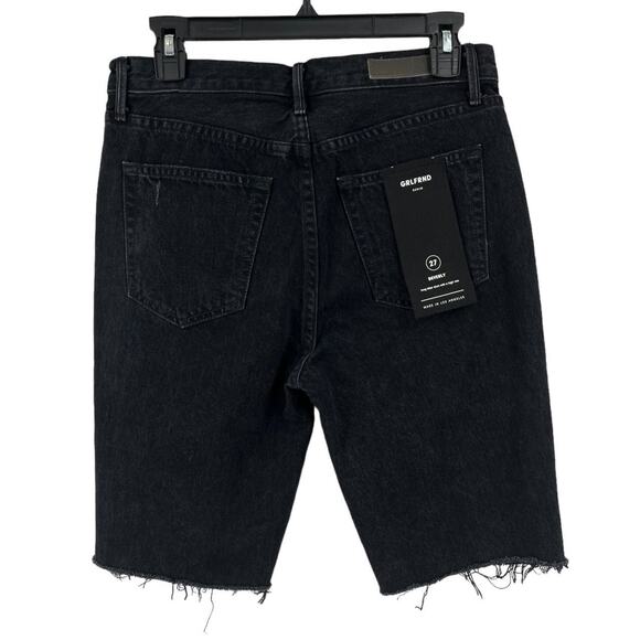 Grlfrnd Shorts Beverly bermuda denim black size 27 - Picture 3 of 6